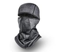 ZEOXUER Passamontagna Moto Invernale Sottocasco Antivento Caldo Balaclava, Passamontagna Sci Impermeabile Scaldacollo con Pile per Sci Bici Ciclismo Moto Corsa, Uomo e Donna, Taglia Unica