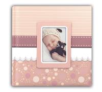 ZEP ALBUM A FOGLI DA BAMBINA DA 30 FOGLI 31 X 31 CM. NUOVO SERIE CINZIA PINK