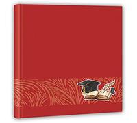 Zep Album fotografico Princeton, 24 x 24 cm 30 fogli - 60 facciate a pagine libere portafoto per Laurea