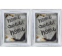 Zep Athis, Grigio, 15 x 20 cm, grey, legno (Confezione da 2)