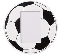 Zep Calcio Verticale, Legno, Nero/Bianco, 24,5 x 24,5 x 2 cm