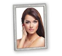 Zep - Cornice Portafoto, 18x13x2cm, Grigio (Argento)