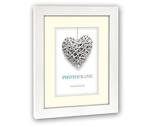 Zep Cornice portafoto Regent 4", Legno, White, 22.5 x 17.5 x 1.5 cm
