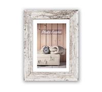 Zep Cornice Singola Bianco Rettangolare in Legno 40x60cm