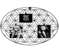 Zep LA772 Cornice Jolanda In Metallo, Nero