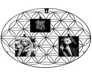 Zep LA772 Cornice Jolanda In Metallo, Nero