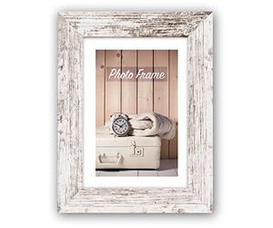 ZEP "Nelson 15,2 cm Cornice portafoto, Legno, Grigio, 34.5 x 1.9 x 49.5 cm