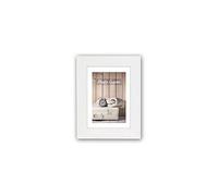 Zep Nelson 3 - Cornice portafoto in Legno, 18 x 1,9 x 13 cm, Colore: Bianco
