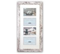 Zep Nelson 6 4Q Legno Bianco Cornice per foto multipla Parete 10 x 15 V24106