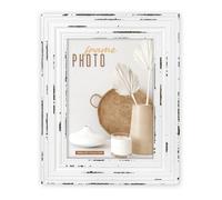 ZEP ORLY WHITE CORNICE PORTAFOTO DA TAVOLO E PARETE 20 X 30