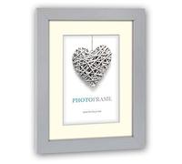ZEP "Regent 5,1 cm cornice portafoto, legno, grigio, 32.5 x 1.5 x 22.5 cm
