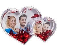 Zep Shake Frame Doppio Cuore, 12.5 x 10 x 4 cm