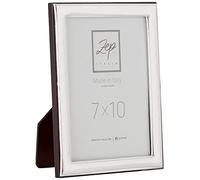 zep srl Cornice ERICE da Tavolo in Silver Plated per foto 7X10, Posizionabile Orizzontalmente. Placcata Argento. Made in Italy