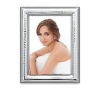 Zep srl Cornice Recanati Silver Plated 15x20, Orizzontale/Veticale Made in Italy