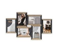 Zep Vercelli MDF Nero Marrone Set di cornici per foto Parete 10 x 15 DN688B