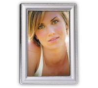ZEP Versilberter Cornice 13x18 cm, Argento, Ottica Cucitura, legno