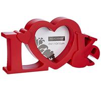 ZEP Z23R Marbella Love Collection Red Resina Photo Frame 10 x 10 cm