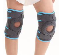 ZEPFJHE 1 paio di ginocchiere traspiranti per bambini con tecnologia antiscivolo Comfort per bambini attivi Tutore in nylon per attività all'aperto