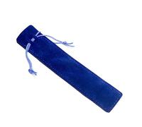 ZEPFJHE 1 sacchetto per penne con coulisse in velluto tinta unita singola borsa a sfera custodia per custodia per regali per studenti borse per matite porta penna a sfera, Blu