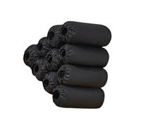 ZEPFJHE 100 copriscarpe antiscivolo con fascia elastica, facili da indossare e rimuovere per scarpe usa e getta per interni ed esterni, Nero , Taglia unica