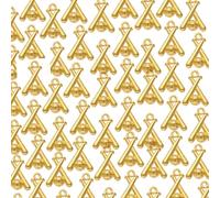 ZEPFJHE 100pcs Mazza Da Baseball A Forma Di Fascino Antiruggine Pendente In Lega Resistente Per Collana E Gioielli Fare Accessori Accessori Per La Creazione Di Gioielli, Misura unica, come descritto