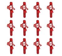 ZEPFJHE 12 Braccialetti Schiaffo Natalizi Riempitivi per Calze Bambini Decorazioni Comode Braccialetti Schiaffo Natalizi Adulti