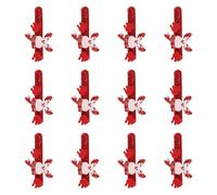 ZEPFJHE 12 Braccialetti Schiaffo Natalizi Riempitivi per Calze Bambini Decorazioni Comode Braccialetti Schiaffo Natalizi Adulti
