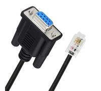 ZEPFJHE 180CM RS232 DB9pin A RJ9 4P4C Cavo Console Per Connessione Dispositivo di Rete Trasmissione Veloce Filo di Rete