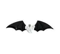 ZEPFJHE 1pc Friendly Bat A Forma Pipistrello Per Le Feste A Tema Scuro Della Punk Comode Accessori In Costume In Resina Purlette Pipistrelli