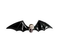 ZEPFJHE 1pc Friendly Bat A Forma Pipistrello Per Le Feste A Tema Scuro Della Punk Comode Accessori In Costume In Resina Purlette Pipistrelli