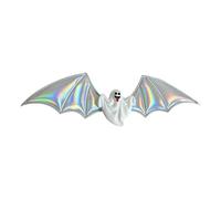 ZEPFJHE 1pc Friendly Bat A Forma Pipistrello Per Le Feste A Tema Scuro Della Punk Comode Accessori In Costume In Resina Purlette Pipistrelli