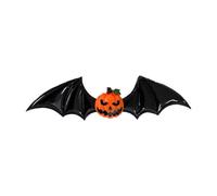 ZEPFJHE 1pc Friendly Bat A Forma Pipistrello Per Le Feste A Tema Scuro Della Punk Comode Accessori In Costume In Resina Purlette Pipistrelli