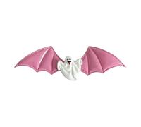 ZEPFJHE 1pc Friendly Bat A Forma Pipistrello Per Le Feste A Tema Scuro Della Punk Comode Accessori In Costume In Resina Purlette Pipistrelli