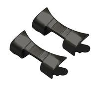 ZEPFJHE 2 adattatori per smartwatch, resistenti e sicuri, per cinturino di ricambio, 15mm, Acciaio inossidabile