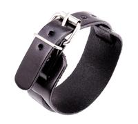 ZEPFJHE 2. Braccialetto vintage in pelle a doppio strato regolabile con fibbia punk accessorio unisex gotico punk polsino per festival musicali, Misura unica, come descritto