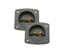 ZEPFJHE 2 pz Home Car Stereo Connettori a tazza a vite Spine Subwoofer 2 Vie Altoparlanti Box Terminali Binding Post Altoparlanti Incasso Box Connessione Home Theater