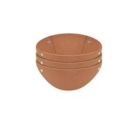 ZEPFJHE 3 Pacchi Inserti In Feltro Rotondo Giardinaggio Ceste Sospese Spesso La Sostituzione Del Tessuto Migliora Drenaggio Acqua Stop Per Cestino A Prova Acconsione Del Cesto A