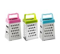 ZEPFJHE 3 Pari Piccoli Formaggi Piccole Scatole in Acciaio Inossidabile Grate per Cucine Domestiche O Picnic All'aperto Versatilati Formaggio Grattugia
