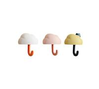 ZEPFJHE 3pcs Ganci Adesivi A Forma Nuvola Per La Soluzione Stoccaggio Montato Per Bagno E A Parete Decorativa Gancio Gancio Nuvola