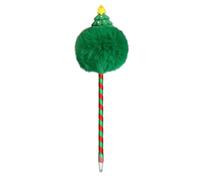 ZEPFJHE 4 penne a sfera a tema natalizio, con albero di Natale, pupazzo di neve, Babbo Natale, per ragazzo, ragazza, bambino