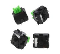 ZEPFJHE 4Pcs Green Shaft Interruttori Per Meccaniche Gaming Tastiere Streamer E Intenso Gameplay Responsive Digitazione