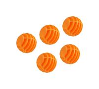 ZEPFJHE 5 Palle da golf in gomma sintetica per allenamento per interni ed esterni a righe cave, palline da allenamento per campo di guida Swing pratica indoor