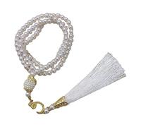 ZEPFJHE 6MM Tasbih Preghiera Perline Rotondo Bracciali 99 Colori Perle Braccialetti di Fascino Braccialetti Accessori Gioielli Perline Per Gli Uomini Donne Rosario String, Misura unica, come descritto