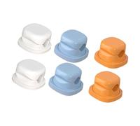 ZEPFJHE 6pcs 360 Gradi Rotante Cable Manager Organizzatori per Scrivania e Parete Adesivo ABS Supporto Cavo di Ricarica Linea Wire Fixer Holder