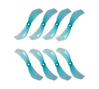 ZEPFJHE 8PCS Eliche 40mm 2 Design Per 1102 Motori Ogni Racing Quadcopter Accessori FPV Racing Eliche di Ricambio