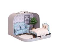 ZEPFJHE Accessori per Bambole Interattive Set Articoli La Casa Simulato Materiali METTAGLIO in APPRESSAMENTO GOTECA Gioco GIURNA FORMARE MOBILI della Bambina della TAMBINA