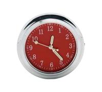 ZEPFJHE Accessorio minimalista rotondo in lega con strumento di cronometraggio per precisione tempestiva e cassa in lega morbida, Rosso