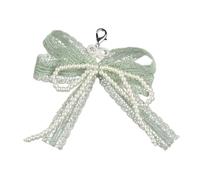 ZEPFJHE Accessorio Per Scarpe Staccabile Accessorio Bowknot E Luccicanti Perle Artificiali Shoelaces Flowles Accessori Versatili Clip Scarpe Accessori