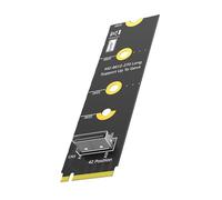 ZEPFJHE Adattatore ad alta velocità da NVME a SFF 8612 con supporto PCIe4.0 per acceleratore di trasferimento dati veloce