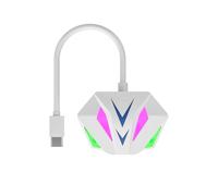 ZEPFJHE Adattatore da USB di tipo C a Ethernet RJ45 Supporto 10/100Mbps Adattatore di rete Ethernet Dongle Converter Per PC Laptop